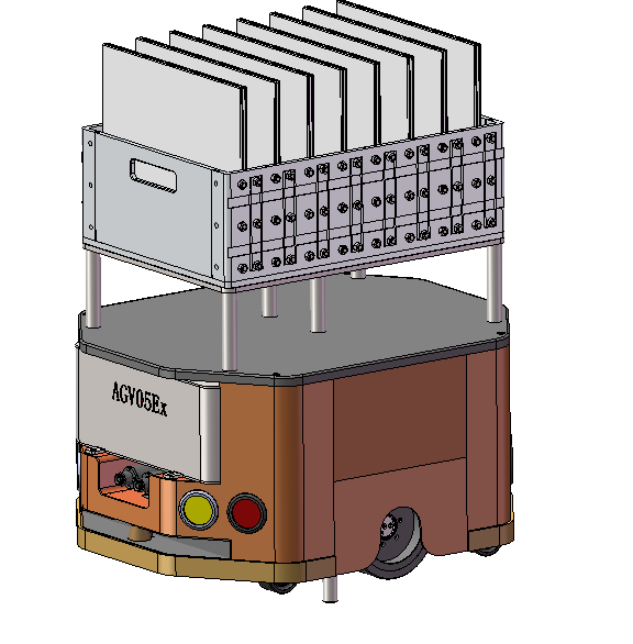 AGV05EX型-防爆智能控制平板运输车